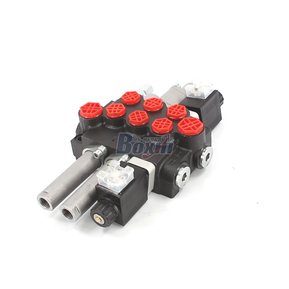 P40 Series Solenoid and Cable Control Hydraulic Monoblock Valve cover photo